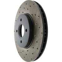 Stoptech - StopTech Sport Cryo Cross Drilled Brake Rotor Front Right 128.61071CR - Image 3