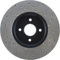 Stoptech - StopTech Sport Cryo Cross Drilled Brake Rotor Front Right 128.61071CR - Image 5