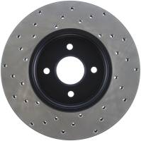 Stoptech - StopTech Sport Cross Drilled Brake Rotor Front Left 128.61071L - Image 2