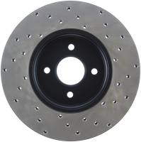 StopTech Sport Cross Drilled Brake Rotor Front Right 128.61071R