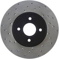 Stoptech - StopTech Sport Cross Drilled Brake Rotor Front Right 128.61071R - Image 2