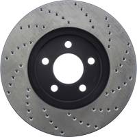 Stoptech - StopTech Sport Cryo Cross Drilled Brake Rotor Front Right 128.61072CR - Image 2