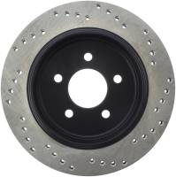 Stoptech - StopTech Sport Cross Drilled Brake Rotor Rear Right 128.61073R - Image 2