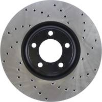 StopTech - StopTech Sport Cryo Cross Drilled Brake Rotor; Front Left - Image 2