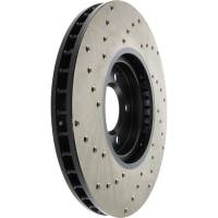 StopTech - StopTech Sport Cryo Cross Drilled Brake Rotor; Front Left - Image 5