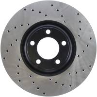 StopTech - StopTech Sport Cross Drilled Brake Rotor; Front Left - Image 2