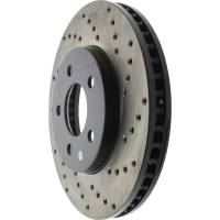 Stoptech - StopTech Sport Cryo Cross Drilled Brake Rotor Front Left 128.61085CL - Image 4