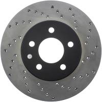 Stoptech - StopTech Sport Cross Drilled Brake Rotor Front Left 128.61085L - Image 2