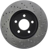 StopTech Sport Cross Drilled Brake Rotor Front Right 128.61085R