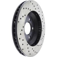 Stoptech - StopTech Sport Cryo Cross Drilled Brake Rotor Front Right 128.61086CR - Image 5