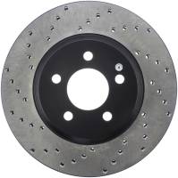 Stoptech - StopTech Power Slot 05-10 Mustang GT V8-4.6L Front Right Drilled Rotor - 128.61086R - Image 1