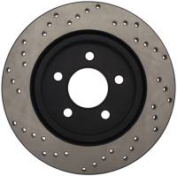 Stoptech - StopTech Sport Cross Drilled Brake Rotor Rear Right 128.61087R - Image 2