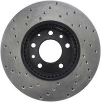 Stoptech - StopTech Sport Cross Drilled Brake Rotor Front Left 128.61088L - Image 1