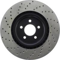 Stoptech - StopTech Sport Cryo Cross Drilled Brake Rotor Front Left 128.61089CL - Image 2