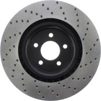 Stoptech - StopTech Sport Cryo Cross Drilled Brake Rotor Front Right 128.61089CR - Image 2