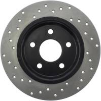 Stoptech - StopTech 13 Ford Focus ST Drilled Left Rear Rotor - 128.61099L - Image 1