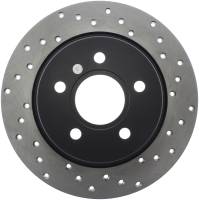 Stoptech - StopTech 13 Ford Focus ST Drilled Left Rear Rotor - 128.61099L - Image 2