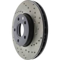 Stoptech - StopTech Sport Cryo Cross Drilled Brake Rotor Front Left 128.61100CL - Image 5