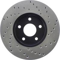 Stoptech - StopTech Sport Cryo Cross Drilled Brake Rotor Front Right 128.61100CR - Image 2