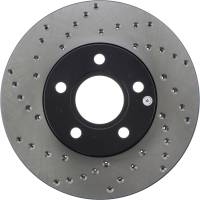 Stoptech - StopTech Sport Cryo Cross Drilled Brake Rotor Front Right 128.61100CR - Image 4