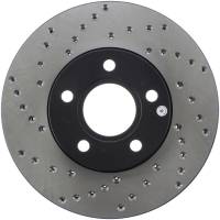 StopTech Sport Cross Drilled Brake Rotor Front Right 128.61100R