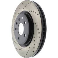 Stoptech - StopTech Sport Cryo Cross Drilled Brake Rotor Front Right 128.61102CR - Image 4