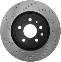 StopTech Sport Cross Drilled Brake Rotor Front Right 128.61102R