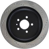 StopTech Sport Cross Drilled Brake Rotor Rear Right 128.61105R