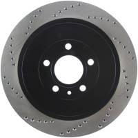 Stoptech - StopTech Sport Cross Drilled Brake Rotor Rear Right 128.61105R - Image 2