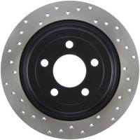 StopTech Sport Cross Drilled Brake Rotor Rear Right 128.61111R