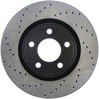 Stoptech - StopTech Sport Cross Drilled Brake Rotor Front Right 128.61112R - Image 2