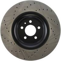 Stoptech - StopTech Sport Cross Drilled Brake Rotor Front Left 128.61114L - Image 2