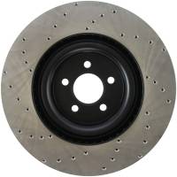 StopTech Cross Drilled Sport Brake Rotor - 2015 Ford Mustang w/ Brembo - Front Left - 128.61116L