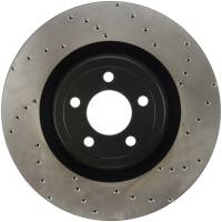 Stoptech - StopTech Cross Drilled Sport Brake Rotor - 2015 Ford Mustang w/ Brembo - Front Left - 128.61116L - Image 2