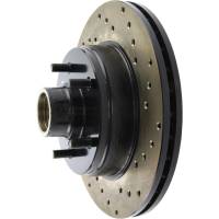 Stoptech - StopTech Sport Cryo Cross Drilled Brake Rotor Front Left 128.62012CL - Image 2