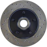 StopTech Sport Cross Drilled Brake Rotor Front Left 128.62012L