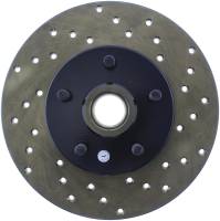 Stoptech - StopTech Sport Cross Drilled Brake Rotor Front Left 128.62018L - Image 2