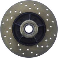 Stoptech - StopTech Sport Cross Drilled Brake Rotor Front Right 128.62018R - Image 2