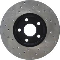 Stoptech - StopTech Sport Cryo Cross Drilled Brake Rotor Front Left 128.62034CL - Image 4