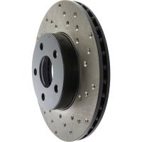 Stoptech - StopTech Sport Cryo Cross Drilled Brake Rotor Front Left 128.62034CL - Image 5