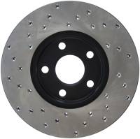 Stoptech - StopTech Sport Cross Drilled Brake Rotor Front Left 128.62034L - Image 2