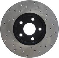 StopTech Sport Cross Drilled Brake Rotor Front Right 128.62034R