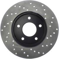 StopTech Sport Cross Drilled Brake Rotor Rear Right 128.62045R