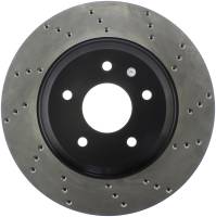 Stoptech - StopTech Sport Cross Drilled Brake Rotor Front Left 128.62046L - Image 1