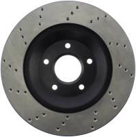 Stoptech - StopTech Sport Cross Drilled Brake Rotor Front Left 128.62046L - Image 2