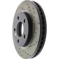 Stoptech - StopTech Sport Cryo Cross Drilled Brake Rotor Front Left 128.62050CL - Image 3