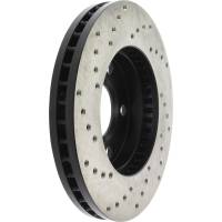 Stoptech - StopTech Sport Cryo Cross Drilled Brake Rotor Front Left 128.62050CL - Image 5