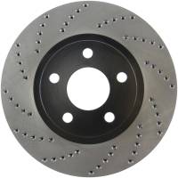 Stoptech - StopTech Sport Cross Drilled Brake Rotor Front Right 128.62055R - Image 2