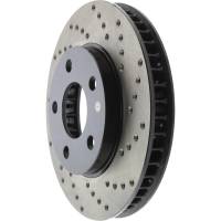 Stoptech - StopTech Sport Cryo Cross Drilled Brake Rotor Front Left 128.62057CL - Image 4