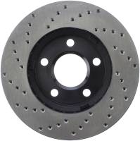 Stoptech - StopTech Sport Cross Drilled Brake Rotor Front Left 128.62057L - Image 1